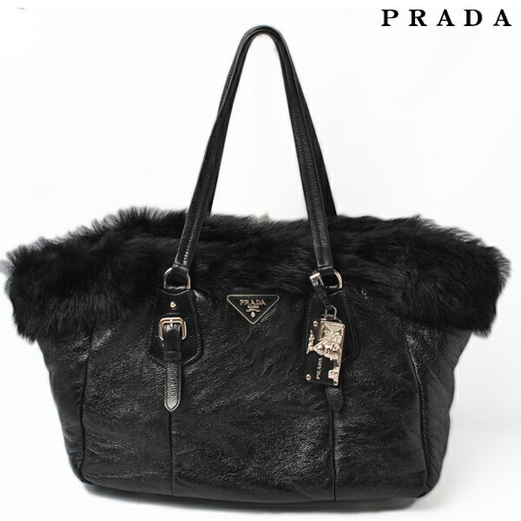 Prada Handbags - Prada Tote Bag Montone Bag Black